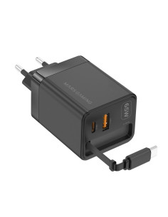 Mars Gaming MDGAN65R cargador de dispositivo móvil Negro
