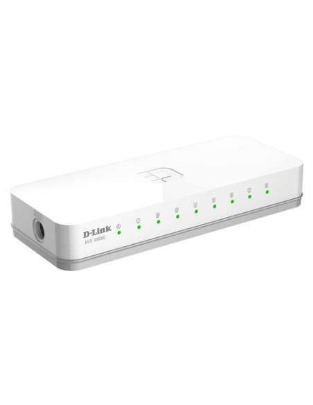 D-Link 0 No administrado Fast Ethernet (10/100) Escritorio Blanco