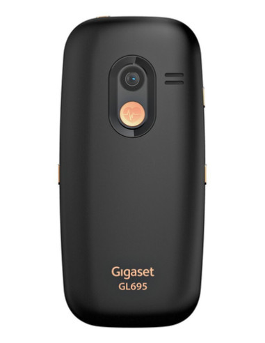 Gigaset GL695 5,87 cm (2.31") 113 g Negro Teléfono para personas mayores