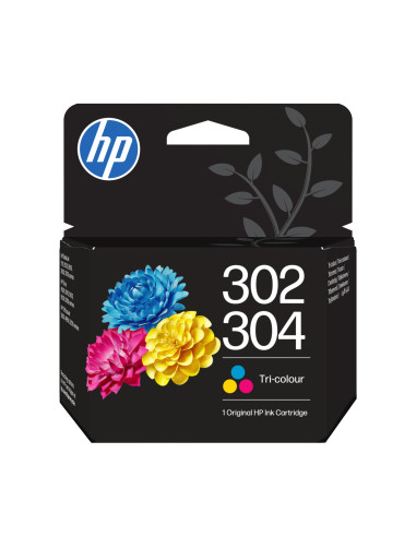 HP Cartucho de Tinta Original 302/304 tricolor