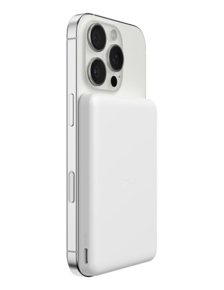 Belkin BPD010hqWH 5000 mAh Cargador inalámbrico Blanco