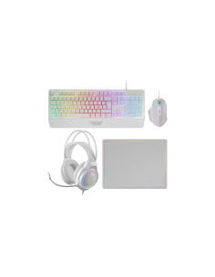 Mars Gaming MCP124PRO, Combo Gaming 4en1, Teclado RGB H-Mech con