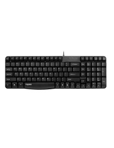 Rapoo N2400 teclado USB Portugués Negro