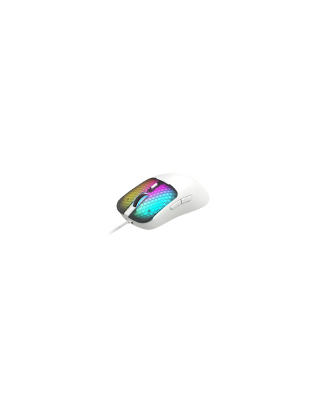 Mars Gaming MMVIPERW ratón Juego mano derecha USB Type-A + USB Type-C