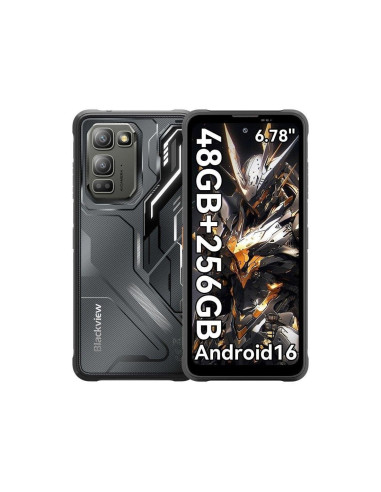 BLACKVIEW FORT 200 12GB + 36GB RAM 256GB ROM 108MPX NEGRO SMARTPHONE RUGERIZADO
