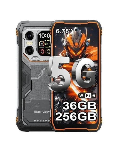 BLACKVIEW XPLORE X1 5G 12GB + 24GB RAM 256GB ROM 108 MPX NEGRO SMARTPHONE RUGERIZADO