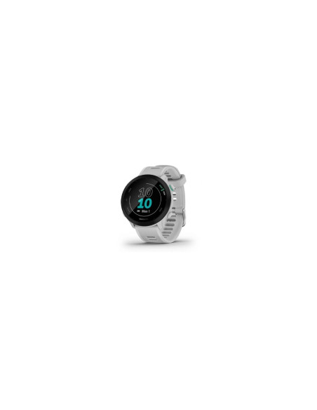 Garmin Forerunner 55 Smartwatch notificaciones frecuencia cardiaca gps blanco