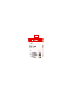 Canon PFI-300 cartucho de tinta 10 pieza(s) Original Negro, Azul, 2