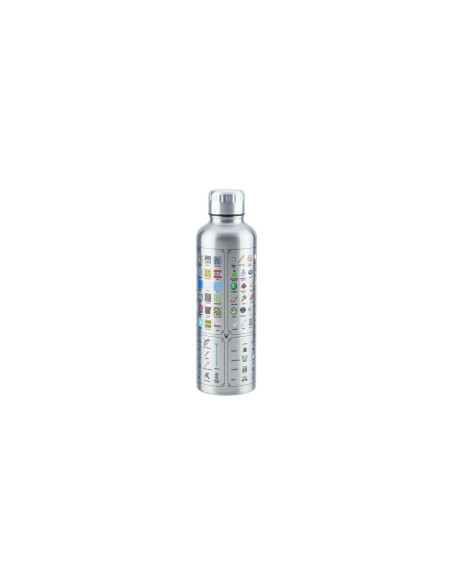 Paladone Minecraft Metal Water Bottle Uso diario 500 ml Acero inoxidable