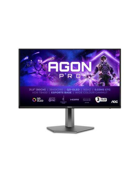 AOC AGON PRO AG326UD pantalla para PC 80 cm (31.5") 3840 x 2160