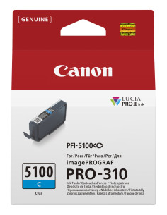 Canon PFI-5100 C cartucho de tinta 1 pieza(s) Original Cian