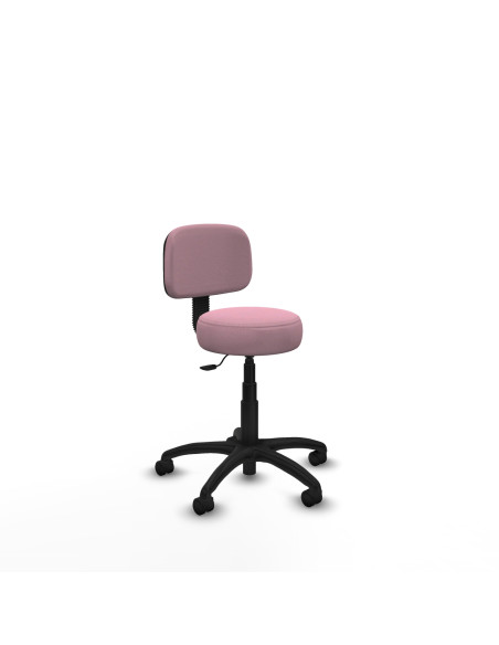 Piqueras y Crespo Silla Llanos giratorio bali rosa base poliamida 600 ruedas nailon 50