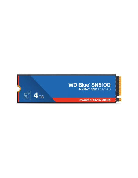 Western Digital WD Blue SN5100 4 TB M.2 PCI Express 4.0 NVMe QLC 3D NAND