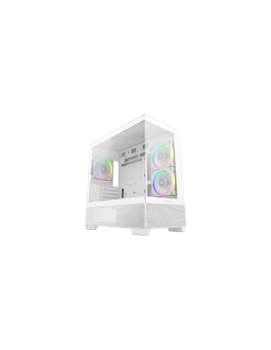 DeepCool CG380 3F WH Midi Tower Blanco