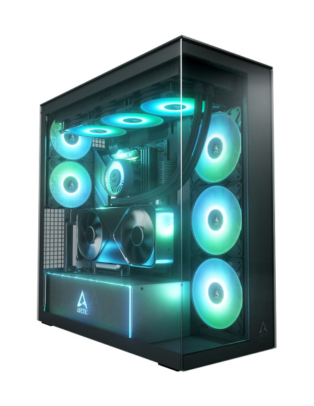 ARCTIC Xtender VG Black (Mirror Glass) Midi Tower Negro