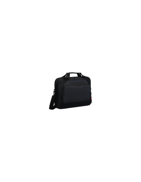 Targus EcoSmart 40,6 cm (16") Maletín Negro, Rojo