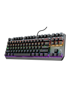 Trust GXT 834 CALLAZ teclado Juego USB QWERTY Negro