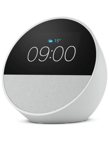 Amazon Echo Spot Altavoz Bluetooth Inteligente 2024 Blanco