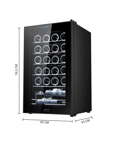 Bolero GrandSommelier 2450 Black Compressor