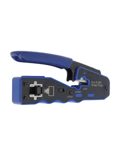 PHASAK TD 020 – Crimpadora RJ45 Fastcrimp profesional con pelacables