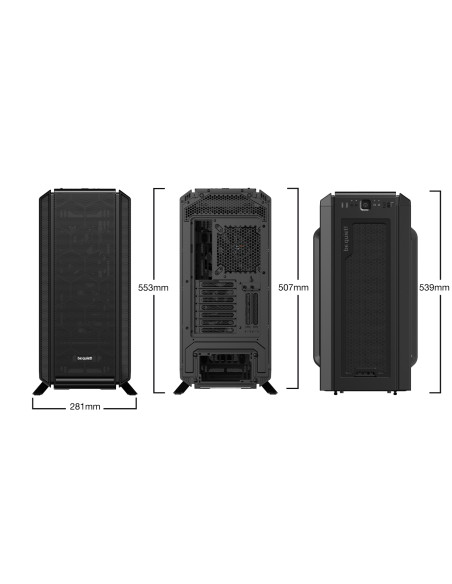 be quiet! Silent Base 802 Black Midi Tower Negro