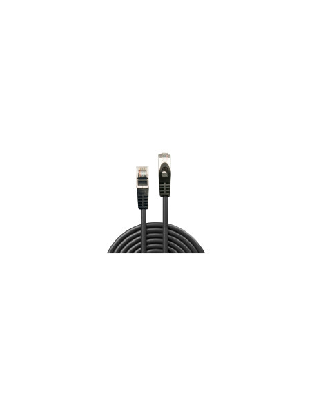 Lindy 48380 cable de red Negro 0,5 m Cat5e F/UTP (FTP)