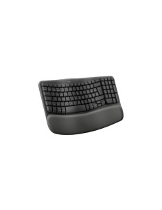 Logitech Wave Keys, teclado ergonómico inalámbrico con reposamanos 2