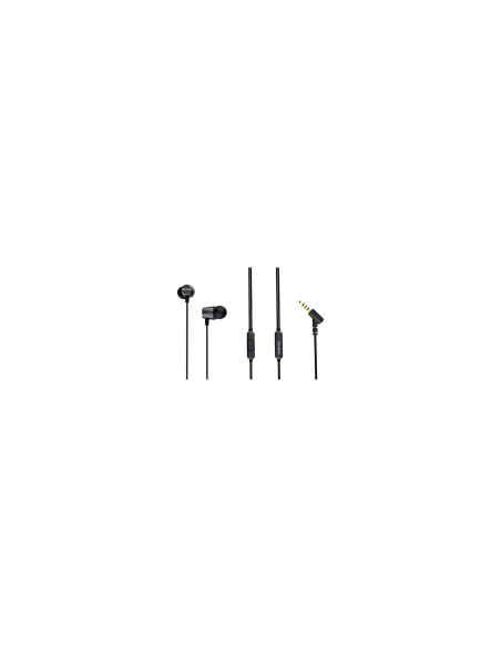 Aiwa ESTM-30BK auricular y casco Auriculares Alámbrico Dentro de oído Llamadas/Música/Deporte/Uso diario Negro