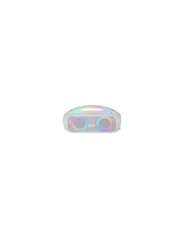 Mars Gaming MS-PULSE, Altavoz Bluetooth Portátil 50W RMS, Iluminación
