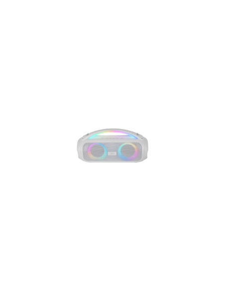 Mars Gaming MS-PULSE, Altavoz Bluetooth Portátil 50W RMS, Iluminación