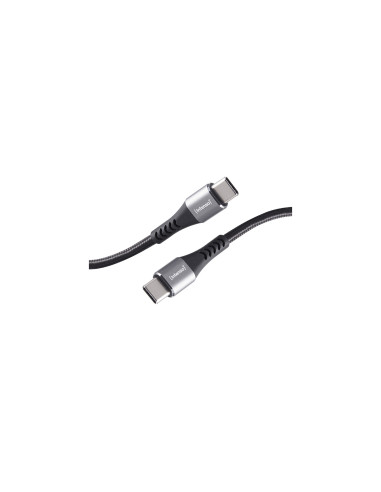 Intenso Cable de carga/datos USB-C C315C, 1,5 m, carga rápida hasta 60 vatios, negro