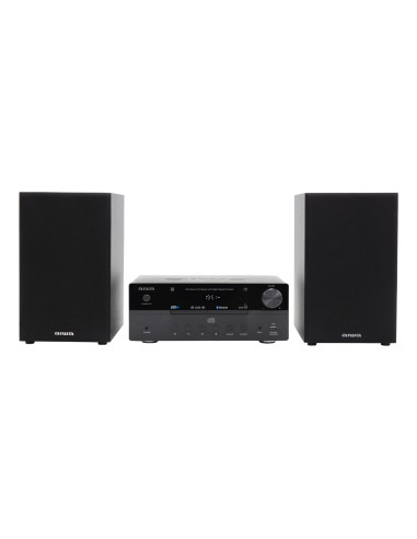 Aiwa MSBTU-550 sistema de audio para el hogar Microcadena de música para uso doméstico 50 W Negro
