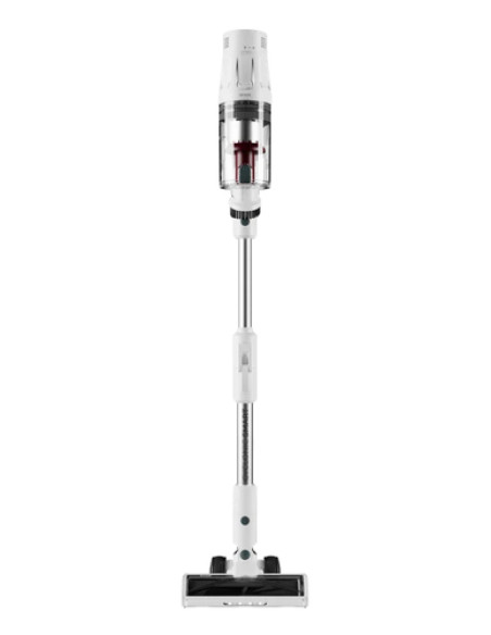 Aiwa ZENKAISUI EVO 4 Escoba eléctrica Batería Secar HEPA Sin bolsa 0,6 L 500 W Blanco 3 Ah