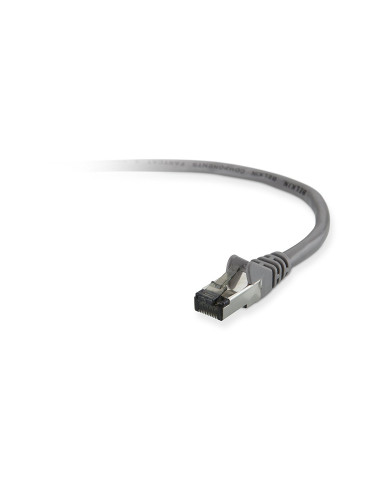 Belkin 5m Cat5e STP cable de red Gris U/FTP (STP)