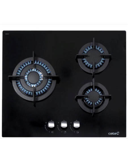 Cata CCI6021BK 3F Encimera Cristal Gas