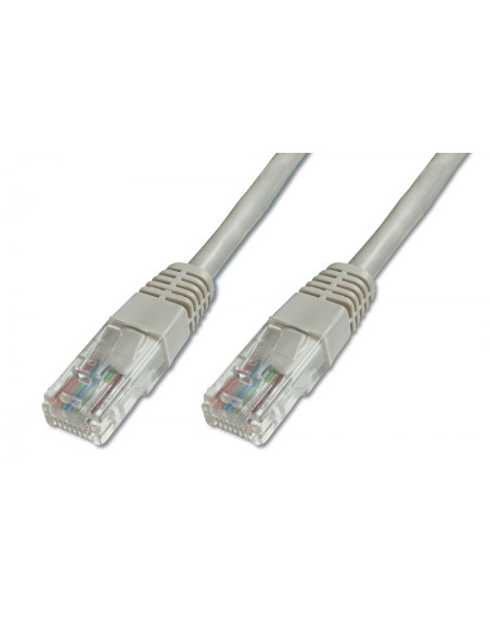 Digitus Latiguillo de red rj45 Cat.5e U/UTP 1m gris