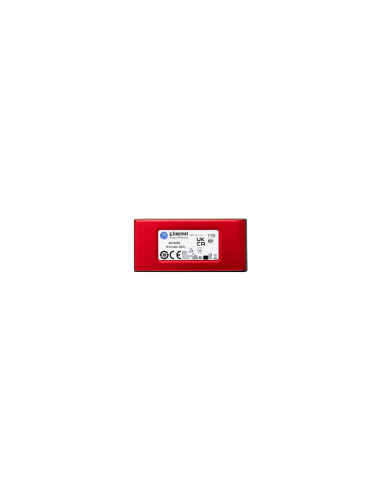 Kingston Technology 1TB SSD externo XS1000 USB 3.2 Gen 2, Rojo