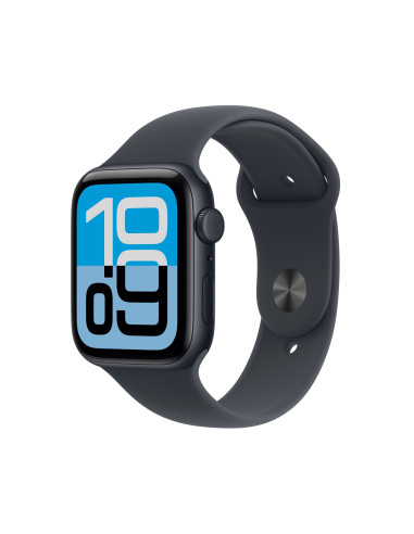 Apple Watch SE (3nd generation) OLED 44 mm Digital 368 x 448 Pixeles Pantalla táctil 5G Negro Wifi GPS (satélite)