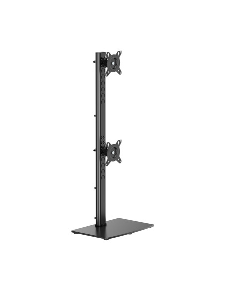 AISENS Soporte de Mesa Con Peana Eco Giratorio e Inclinable para 2