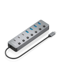 AISENS Hub USB3.2 Gen2 10G USB-C,