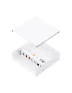 AISENS Caja de Conexiones VGA+Jack 3.5+2xHDMI+2xUSB-B+2xRJ45 Cat.6A
