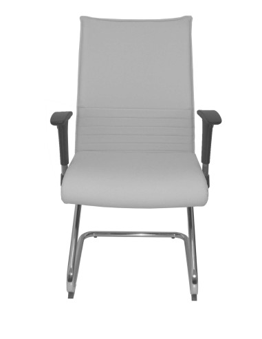 SILLON ALBACETE CONFIDENTE PATIN SIMILPIEL BLANCO 208CPSPBL