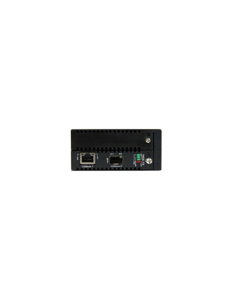 StarTech.com Conversor de Medios Ethernet de Cobre a Fibra de 10