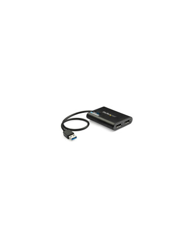 StarTech.com Adaptador Gráfico Externo USB 3.0 a DisplayPort Doble