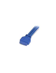 StarTech.com Cable Extensor 50cm 2 Puertos USB 3.0 para Montaje en 2