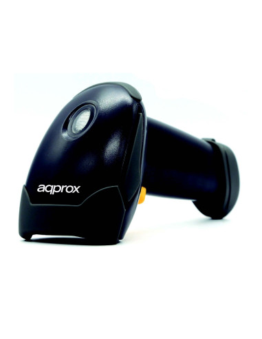 Approx APPLS02AS Lector de Código de Barras USB Negro