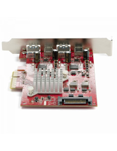 StarTech.com Tarjeta PCIe de 4 Puertos USB - Tarjeta de Expansión PCI 2