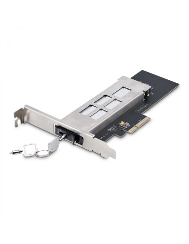 StarTech.com Tarjeta PCIe x4 a SSD NVMe M.2 - Rack Móvil Backplane