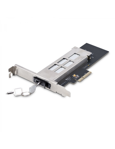StarTech.com Tarjeta PCIe x4 a SSD NVMe M.2 - Rack Móvil Backplane
