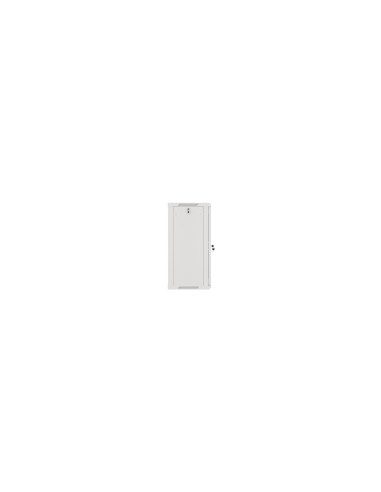 Lanberg WF01-6418-10S armario rack 18U Bastidor de pared Gris